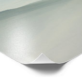 Pastelochtend in de foggy Tuscany Foto Afdruk (Hoek)