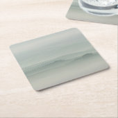 Pastelochtend in de foggy Tuscany Kartonnen Onderzetters (Schuin)