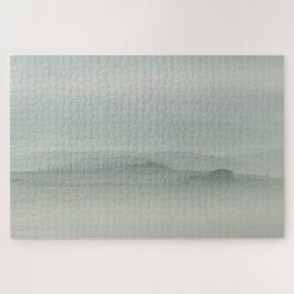 Pastelochtend in de foggy Tuscany Legpuzzel