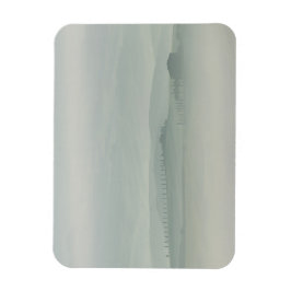 Pastelochtend in de foggy Tuscany Magneet