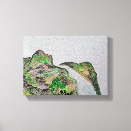 Pastelolie Schilderen in Canvas (Voorkant)