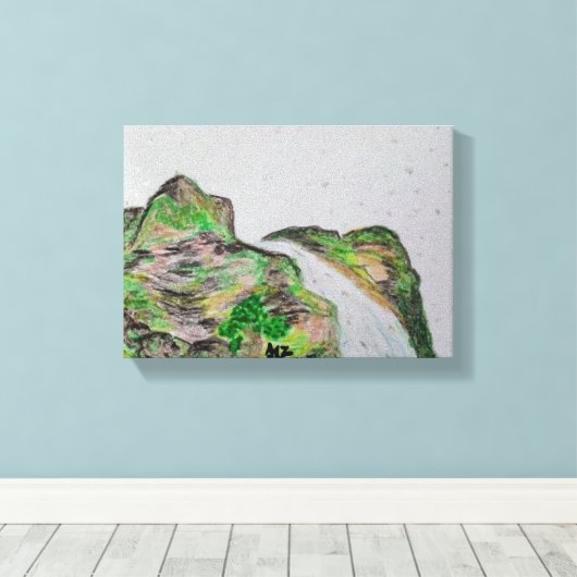 Pastelolie Schilderen in Canvas (Insitu (Houten vloer))