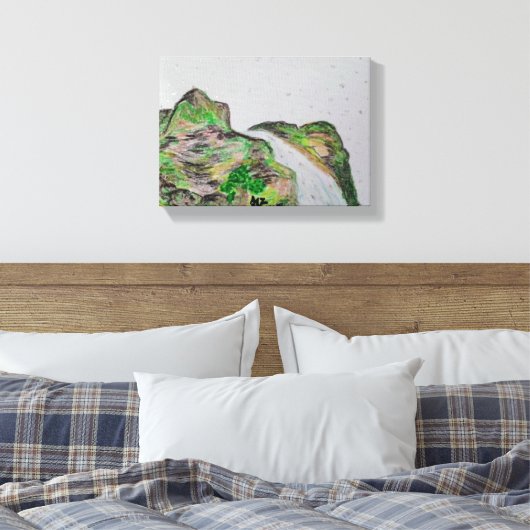 Pastelolie Schilderen in Canvas (Insitu (Slaapkamer))