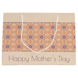 Pastelontwerp met pit groot cadeauzakje