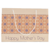 Pastelontwerp met pit groot cadeauzakje (Achterkant)