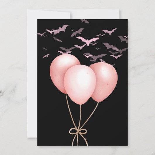 Pasteloween griezelige tweeling volwassen Hallowee Kaart (Achterkant)