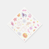 Pasteloween Schattige Halloween papier Servet (Hoek)