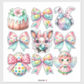 pastelpaasset sticker (Vel)