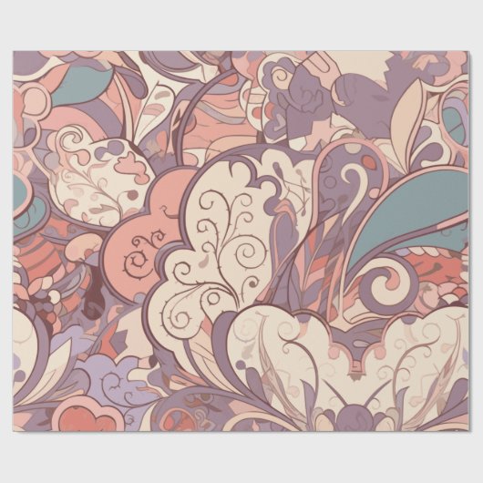 pastelpapier voor Abstracte verpakking Cadeaupapier (Vlak)