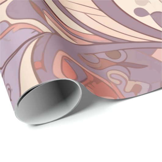 pastelpapier voor Abstracte verpakking Cadeaupapier (Rol Hoek)