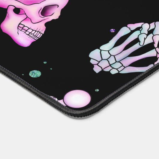 pastelpatroon donker bureaumat (Hoek)