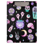 pastelpatroon donker klembord (Voorkant)