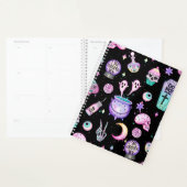 pastelpatroon donker planner (Display)