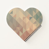 pastelpatroon genderneutraal notitieboek (Achterkant)