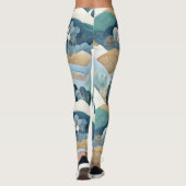 pastelpatroon leggings (Achterkant)