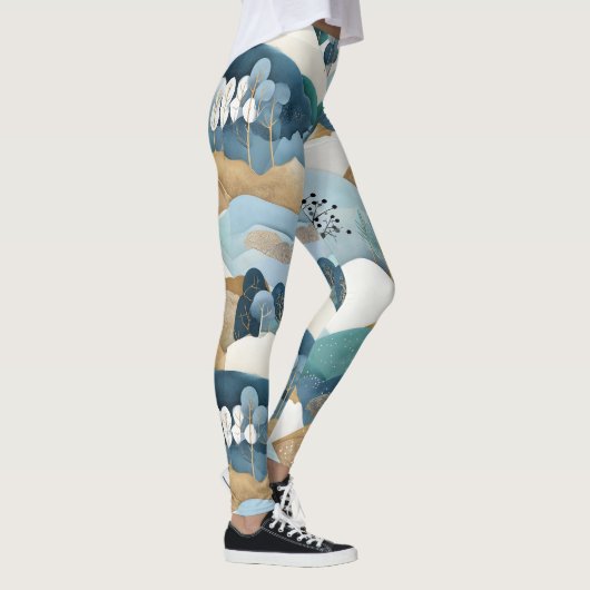 pastelpatroon leggings (Rechts)