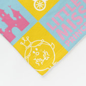 pastelpatroon | Monogram Fleece Deken (Hoek)