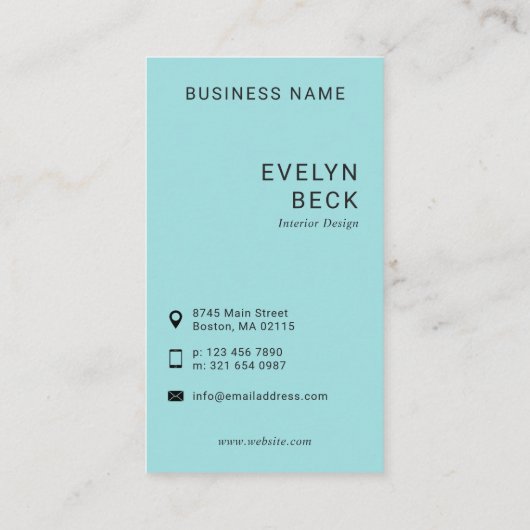 Pastelpenseelstreken - Abstract patroon Visitekaartje (Achterkant)