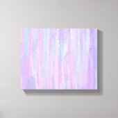 Pastelpenseelstreken Abstracte kunst Canvas Afdruk (Voorkant)