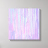 Pastelpenseelstreken Abstracte kunst Canvas Afdruk (Voorkant)