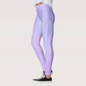 Pastelpenseelstreken Leggings (Links)
