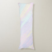 Pastelpenseelstreken Lichaamskussen (Voorkant Verticaal)