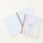 Pastelpenseelstreken Notitieboek (Binnen)