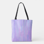 Pastelpenseelstreken Tote Bag (Achterkant)