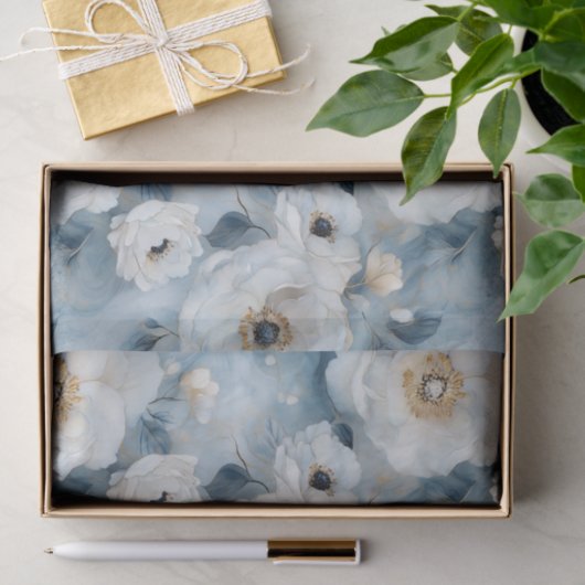 Pastelpioenen ontkoppeld tissuepapier (Geschenk)