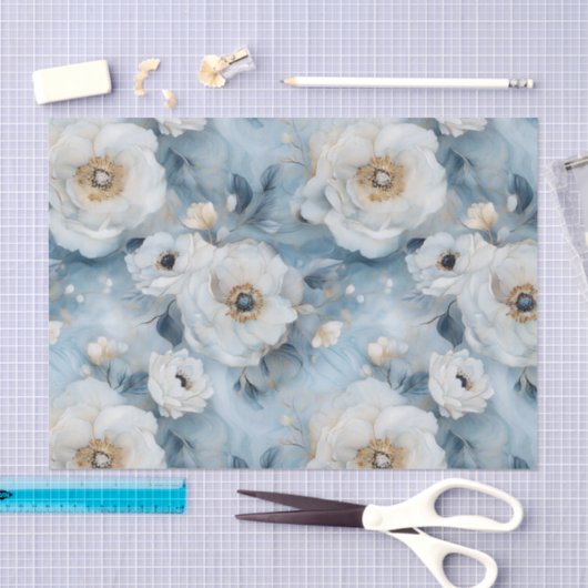 Pastelpioenen ontkoppeld tissuepapier (Craft)