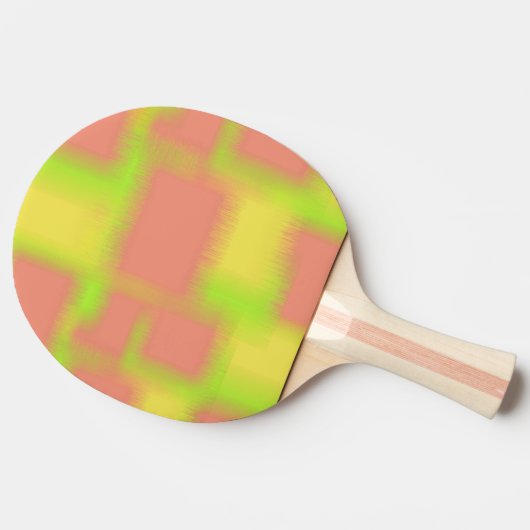Pastelplekken Tafeltennisbatje (Zijkant)