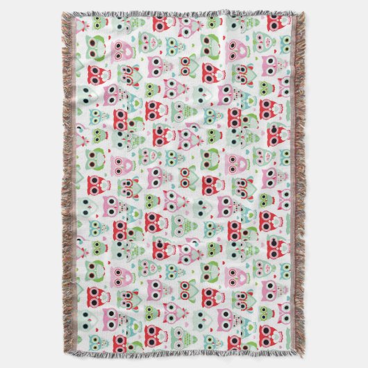 pastelpoeder kleur achtergrond deken (Voorkant Verticaal)