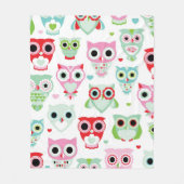 pastelpoeder kleur achtergrond fleece deken (Voorkant)