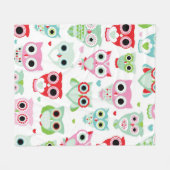 pastelpoeder kleur achtergrond fleece deken (Voorkant (Horizontaal))