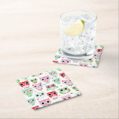 pastelpoeder kleur achtergrond kartonnen onderzetters (Insitu)