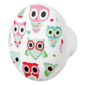 pastelpoeder kleur achtergrond keramische knop (Rechts)