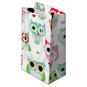 pastelpoeder kleur achtergrond klein cadeauzakje (Voorkant Gekanteld)