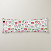 pastelpoeder kleur achtergrond lichaamskussen (Achterkant)