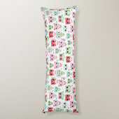 pastelpoeder kleur achtergrond lichaamskussen (Achterkant (Verticaal))