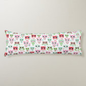 pastelpoeder kleur achtergrond lichaamskussen (Voorkant)