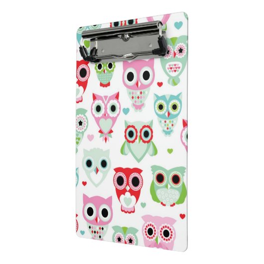 pastelpoeder kleur achtergrond mini klembord (Angled2)