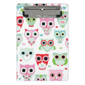 pastelpoeder kleur achtergrond mini klembord (Voorkant)