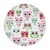 pastelpoeder kleur achtergrond snijplank (Voorkant)