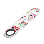 pastelpoeder kleur achtergrond speed flessenopener (Voorkant Gekanteld)