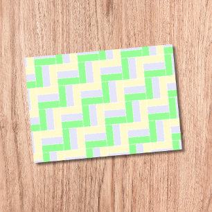 Pastelrechthoeken Patroon Witte stippellijnen Post-it® Notes