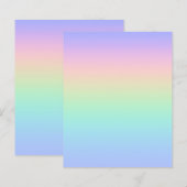 Pastelregenboog (Voorkant / Achterkant)