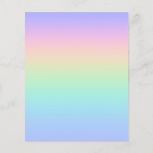 Pastelregenboog (Voorkant)