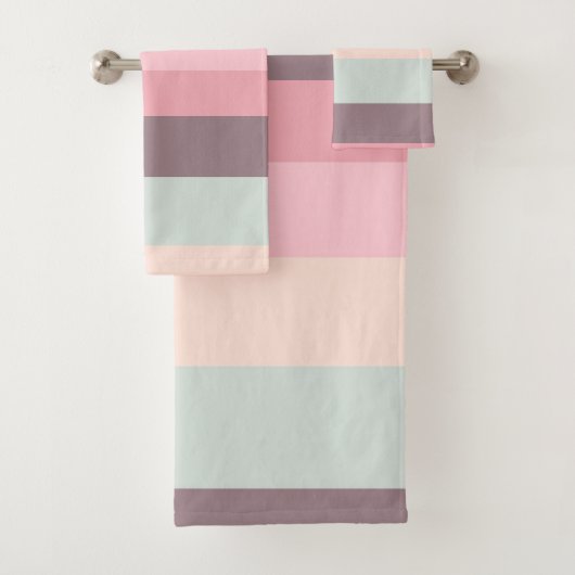 pastelregenboog bad handdoek (Insitu)