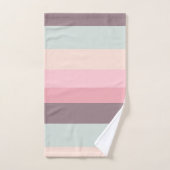 pastelregenboog bad handdoek (Handdoek)