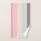 pastelregenboog bad handdoek (Handdoek)